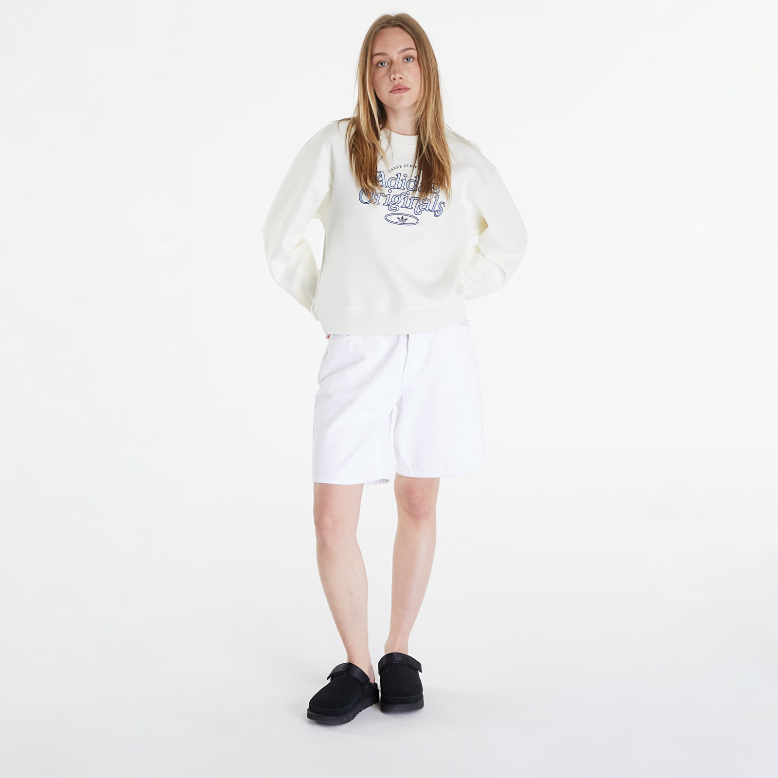 Bluzy adidas Graphics Sweatshirt Off White