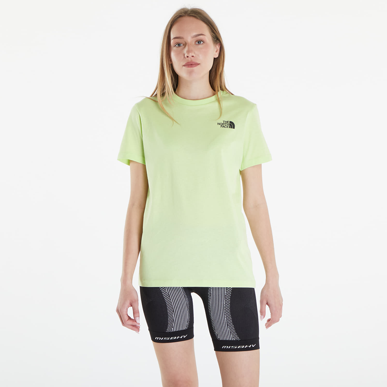 Ženske majice The North Face Relaxed Redbox Short Sleeve T-Shirt Astro Lime