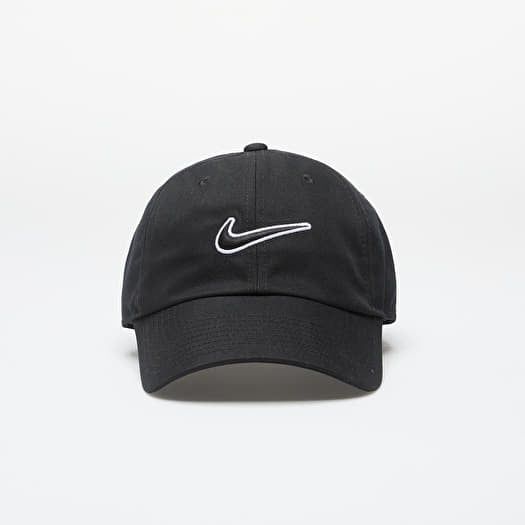 Cap Nike Club Unstructured Swoosh Cap Black/ Black