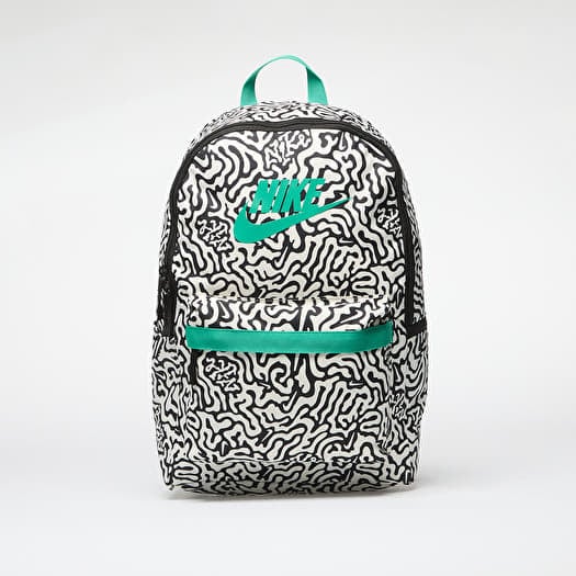 Backpacks Nike Heritage Backpack Black Coconut Milk Stadium Green Queens