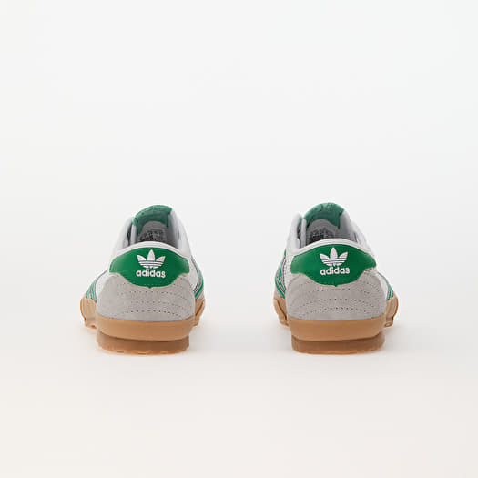 Adidas jeans white green clearance