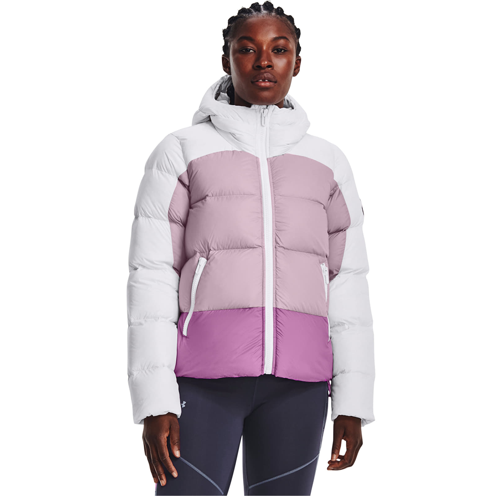 Casacos Under Armour Cgi Down Blocked Jacket White