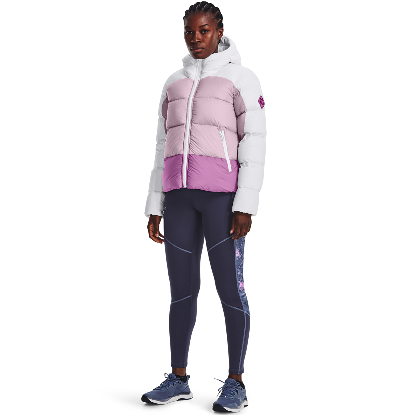 Casacos Under Armour Cgi Down Blocked Jacket White
