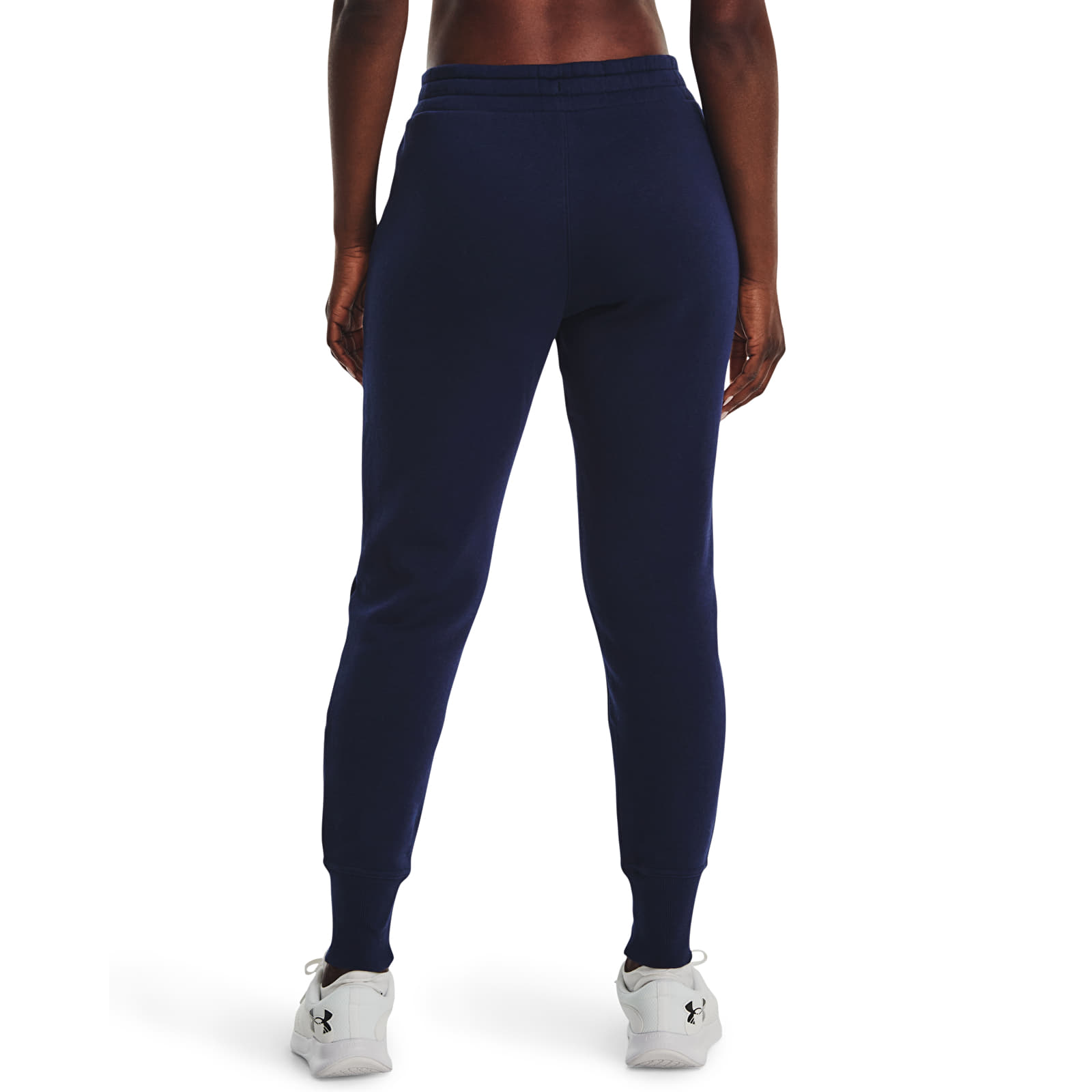 Säärised Under Armour Rival Fleece Crest Joggers Midnight Navy