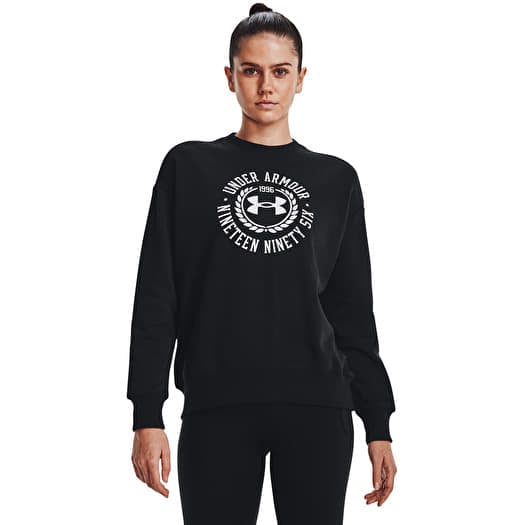 Kampsun Under Armour Rival Fleece Crest Grp Crew Black