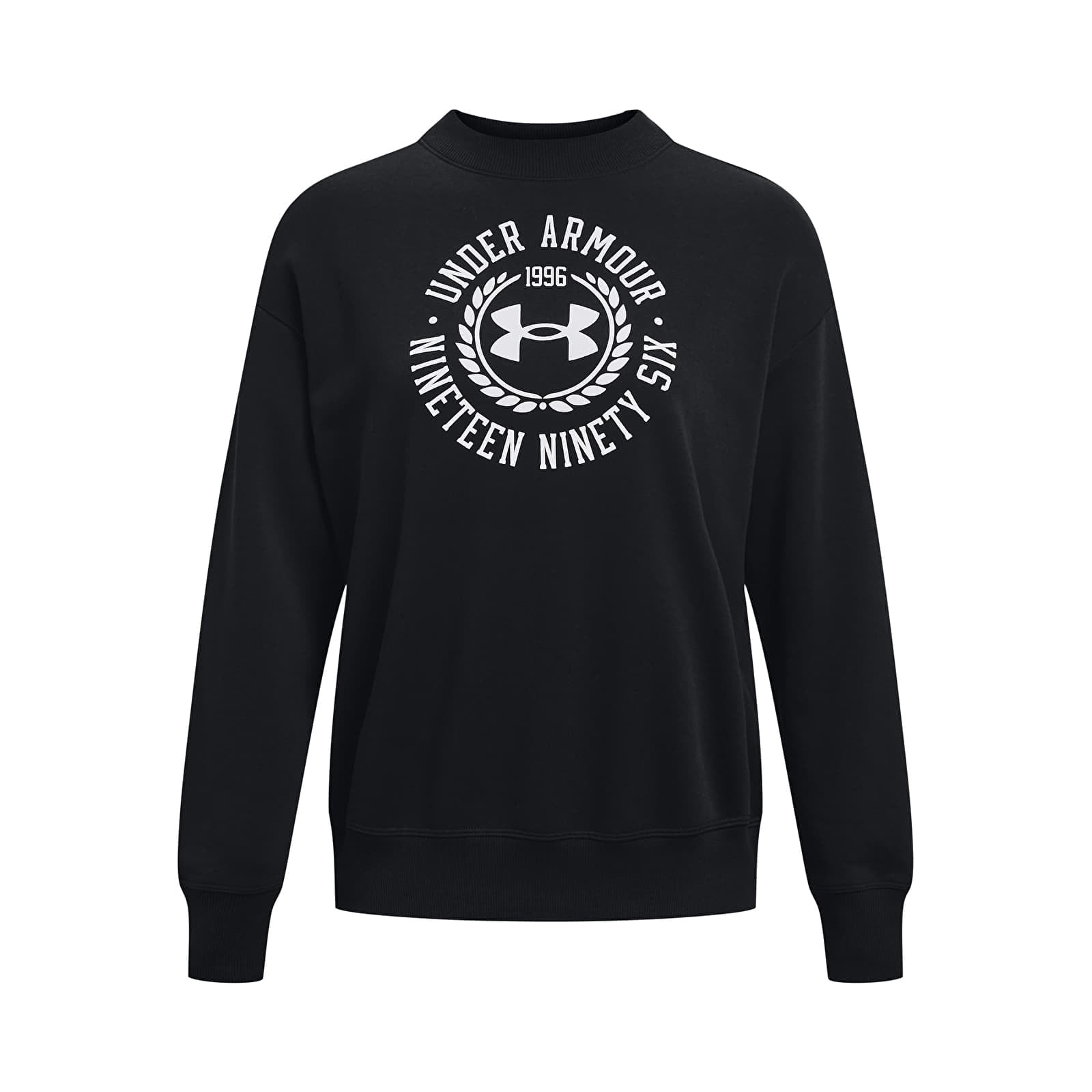 Kapuutsikud ja kampsunid Under Armour Rival Fleece Crest Grp Crew Black
