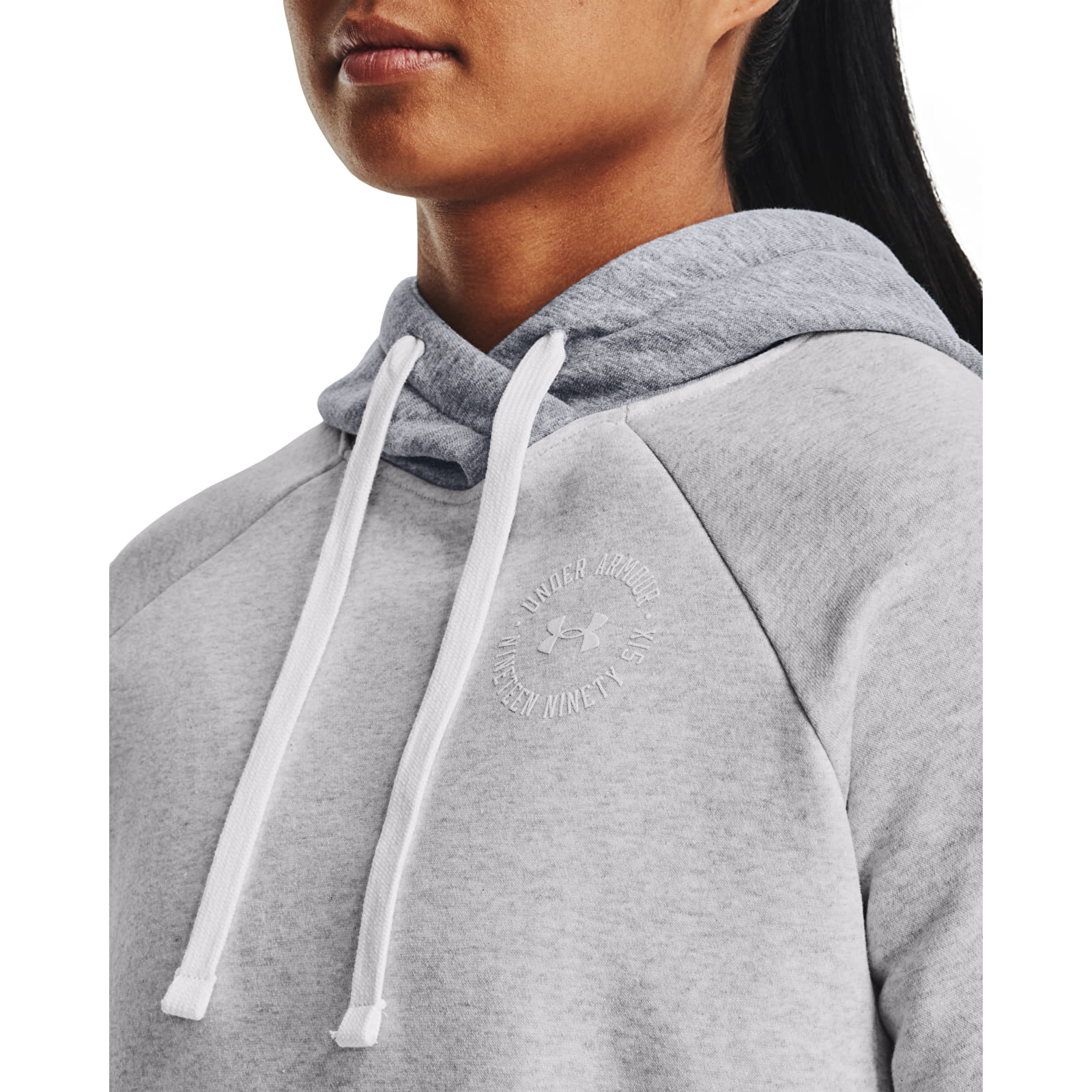 Hættetrøjer og sweatshirts Under Armour Rival Fleece Cb Hoodie Halo Gray Medium Heather