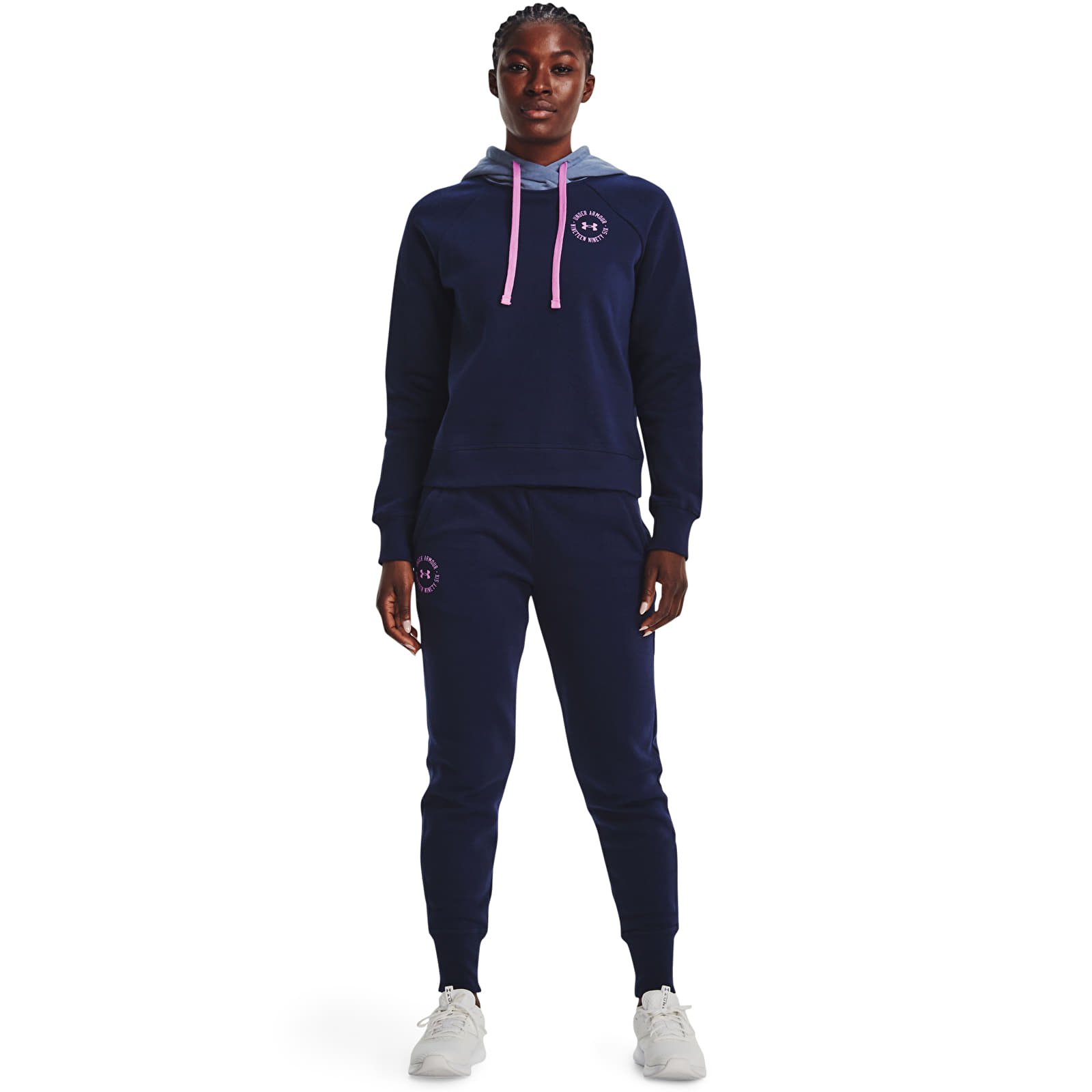 Hættetrøjer og sweatshirts Under Armour Rival Fleece Cb Hoodie Midnight Navy