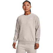 Under Armour Essential Fleece Crew Ghost Gray Light Heather