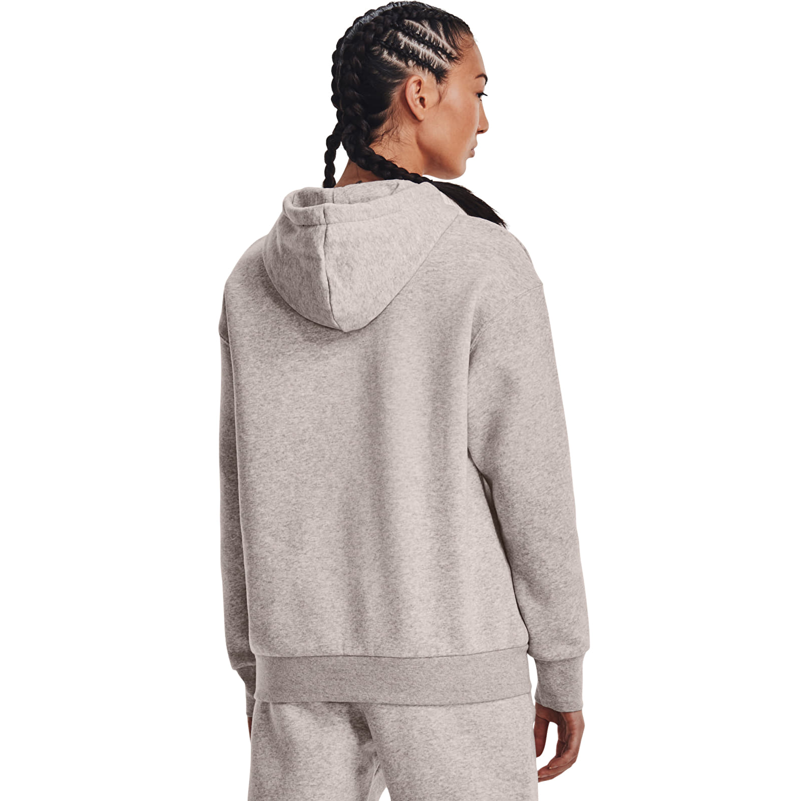 Hættetrøjer og sweatshirts Under Armour Essential Fleece Hoodie Ghost Gray Light Heather