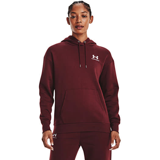 Under armour red zip up hoodie deals