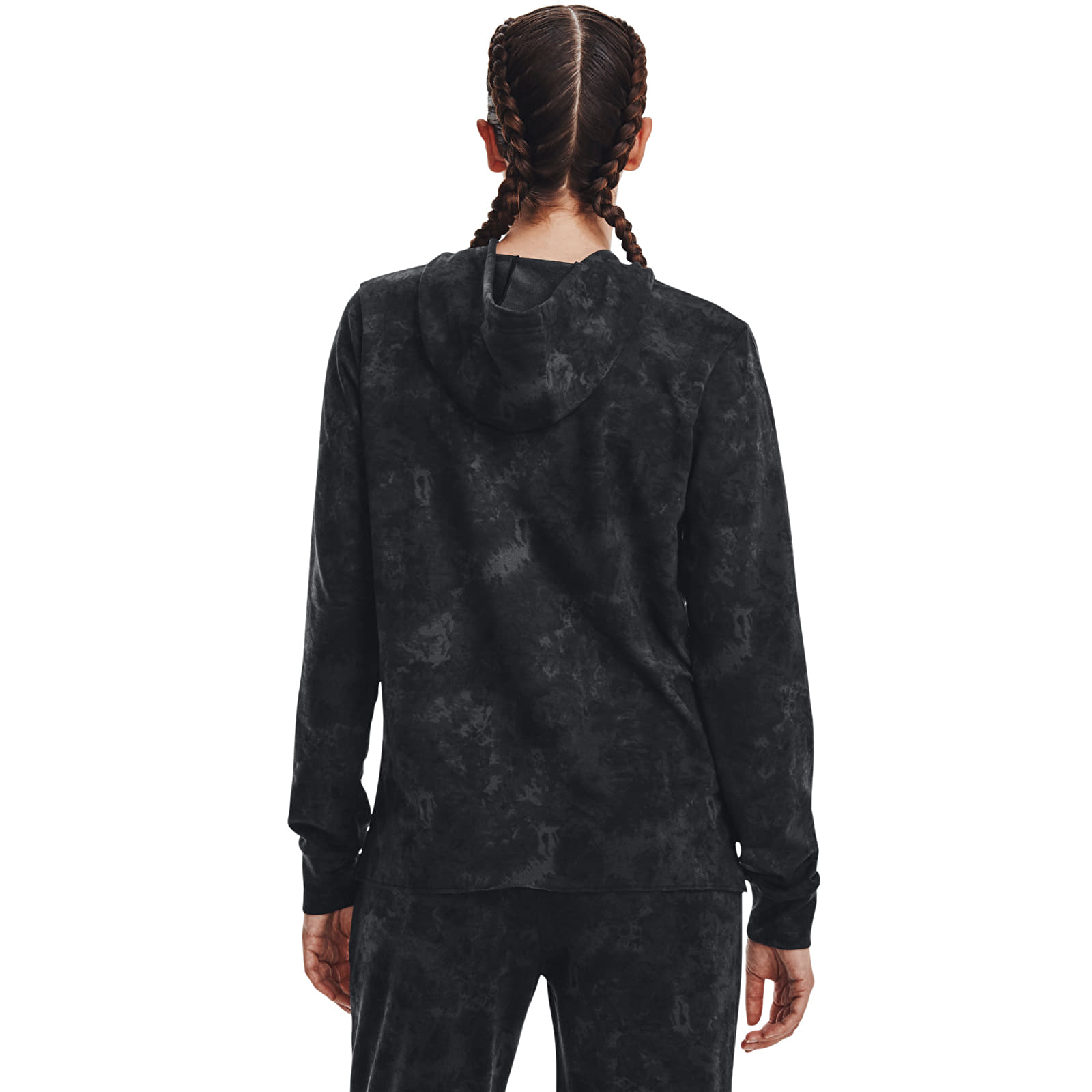 Суичърти Under Armour Rival Terry Print Hoodie Black