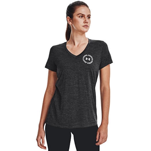 Tričko Under Armour Tech Twist Lc Crest Ssv Black