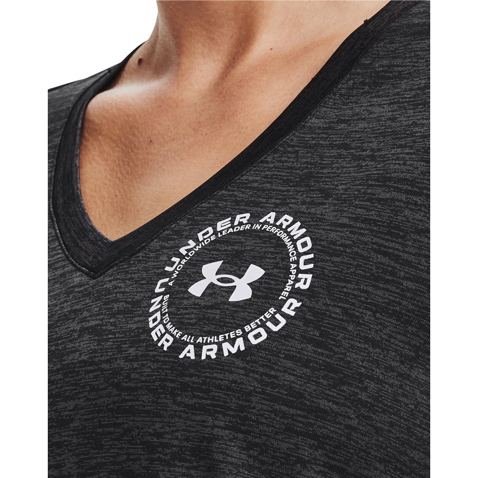 majice kratkih rukava Under Armour Tech Twist Lc Crest Ssv Black