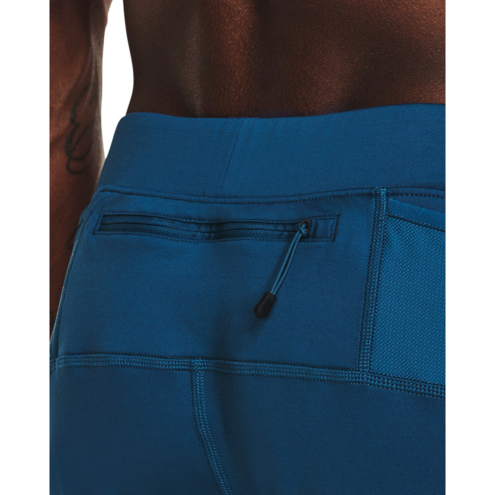 Säärised Under Armour Outrun The Cold Tight Petrol Blue