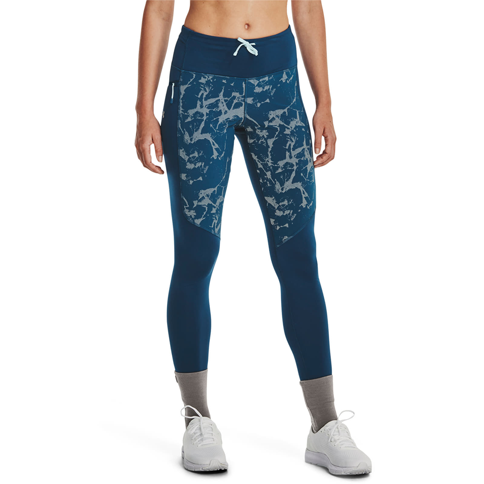 Colanți Under Armour Outrun The Cold Tight Ii Petrol Blue