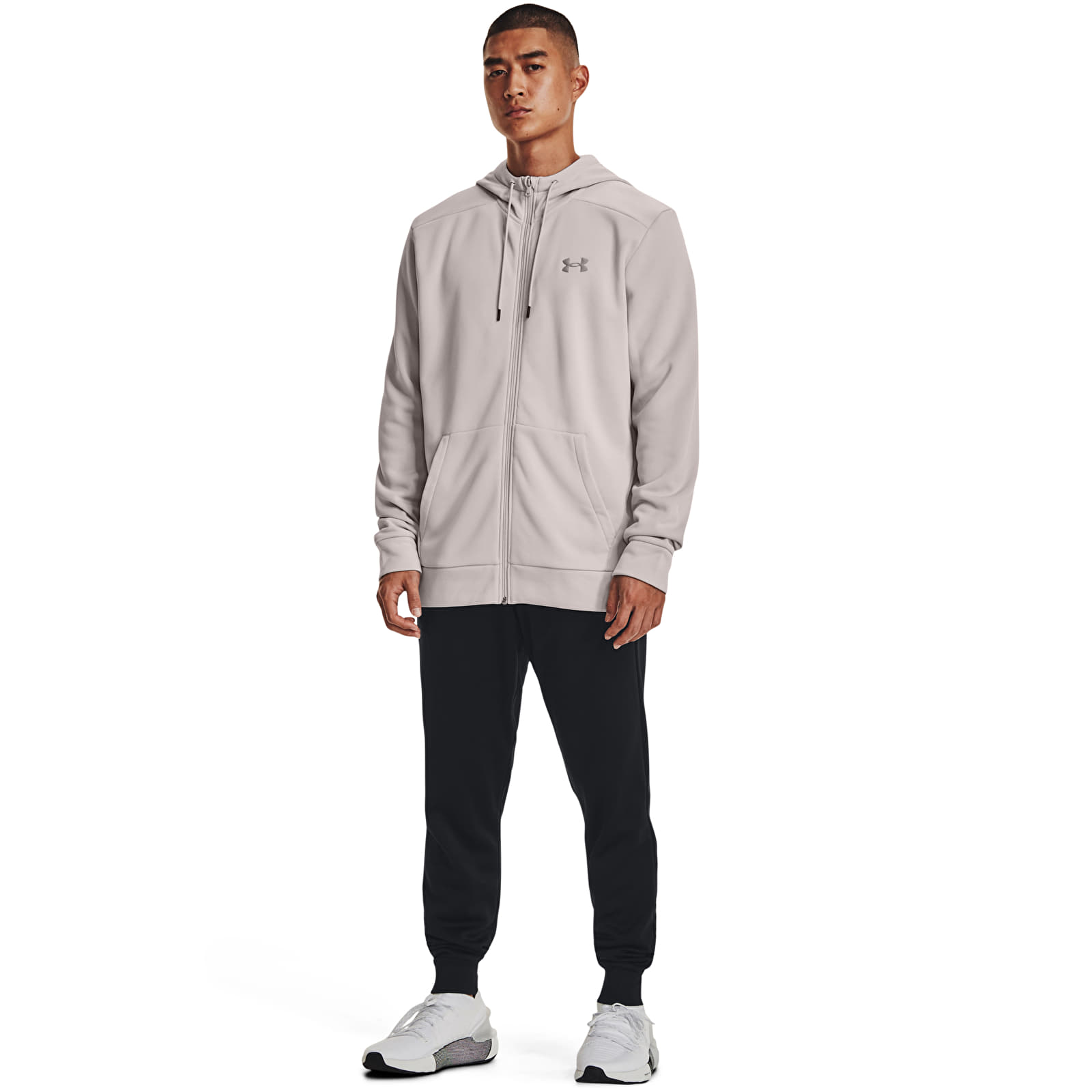 Hoodies and sweatshirts  Under Armour Armour Fleece Fz Hoodie Ghost Gray