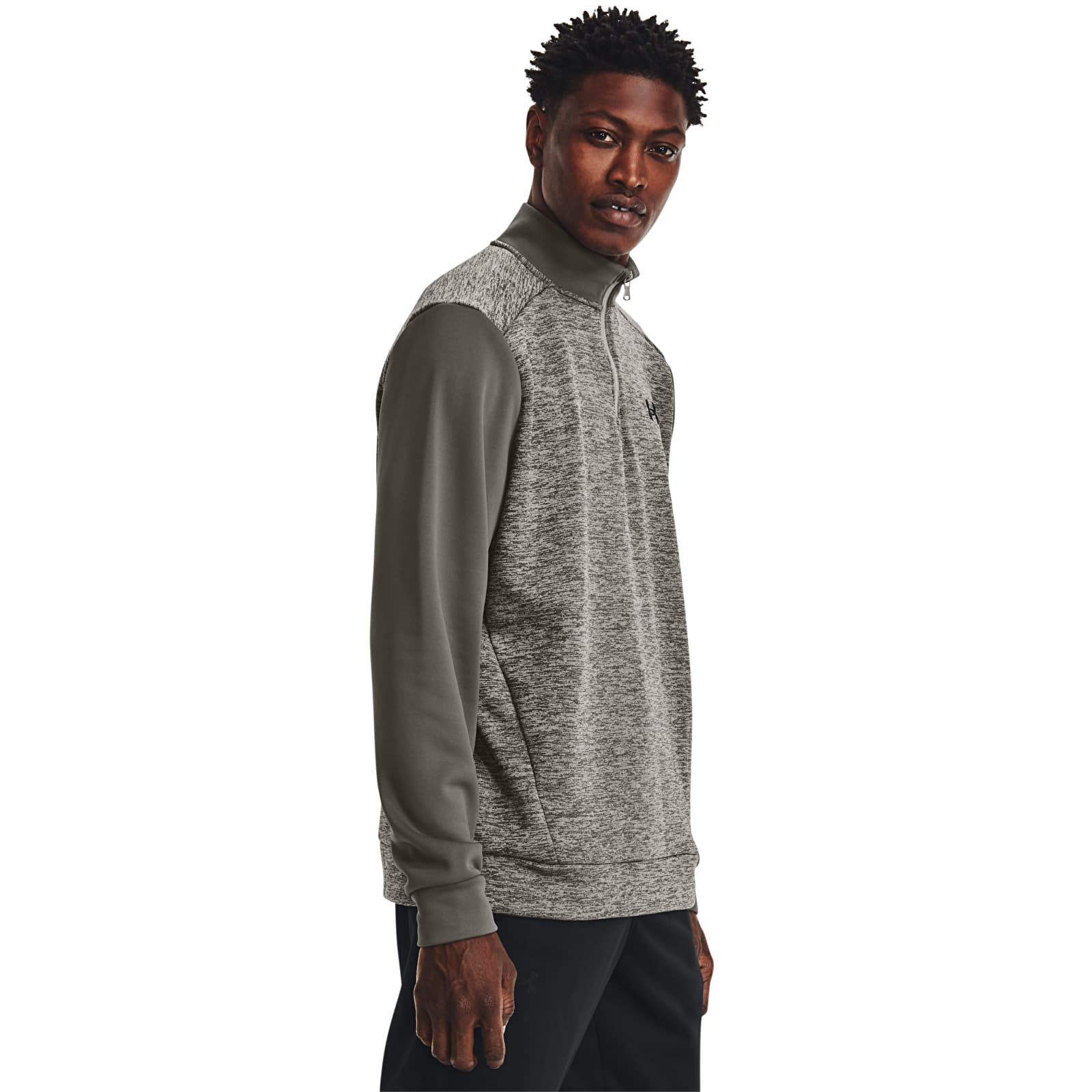 Sweaters Under Armour Armour Fleece Twist Qz Pewter