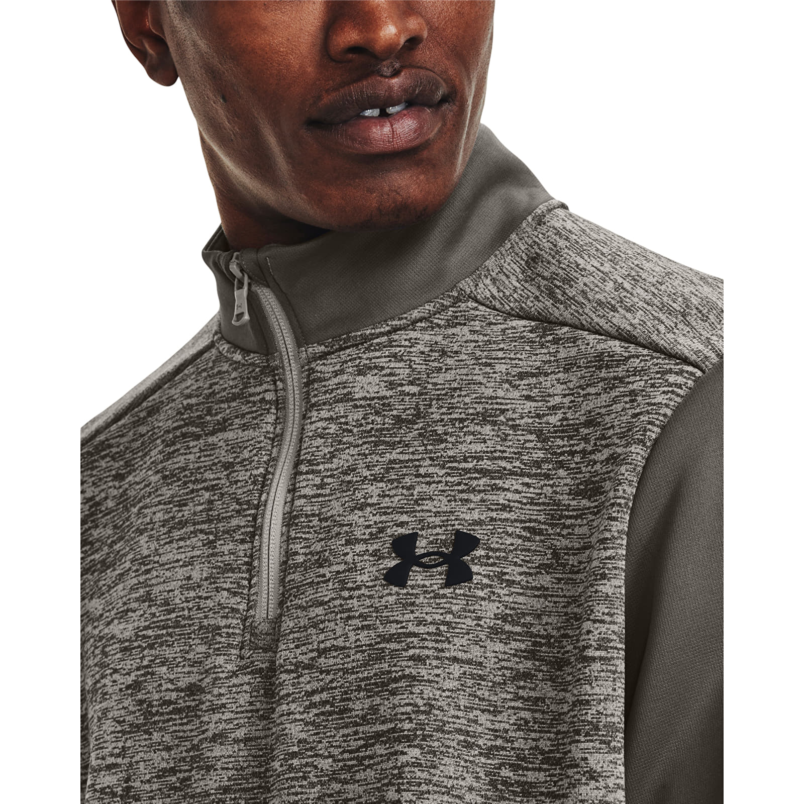 Sweaters Under Armour Armour Fleece Twist Qz Pewter