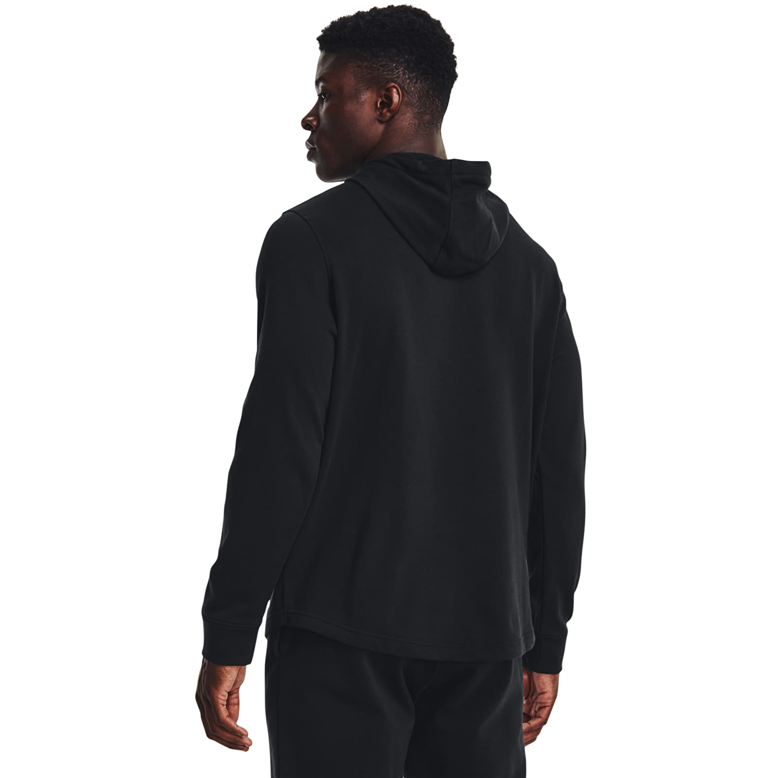 Dukserice Under Armour Rival Terry Logo Hoodie Black