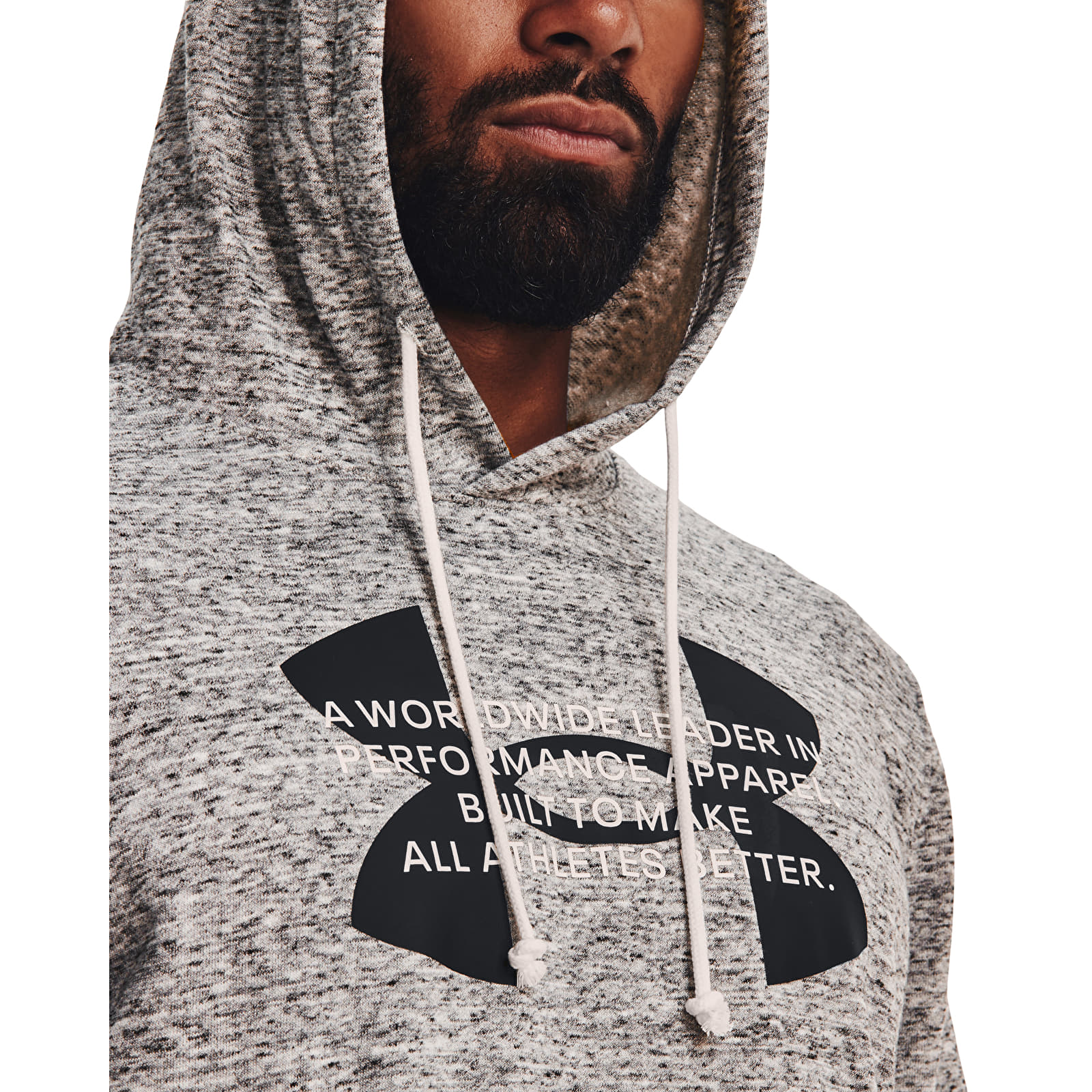 Hoodies and sweatshirts  Under Armour Rival Terry Logo Hoodie Onyx White