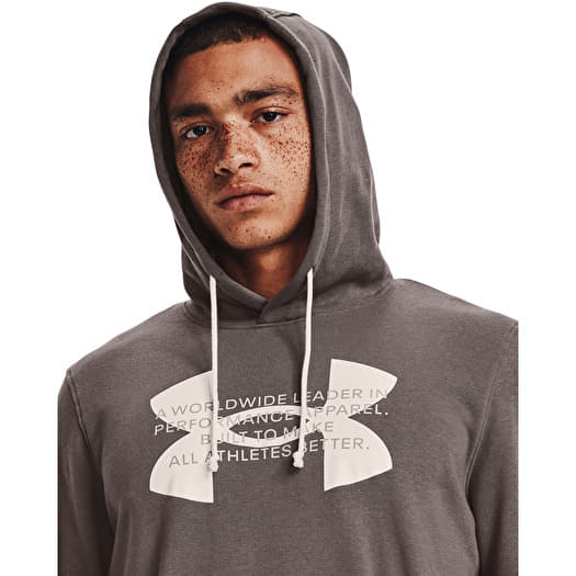 Bluza Under Armour Rival Terry Logo Hoodie Fresh Clay