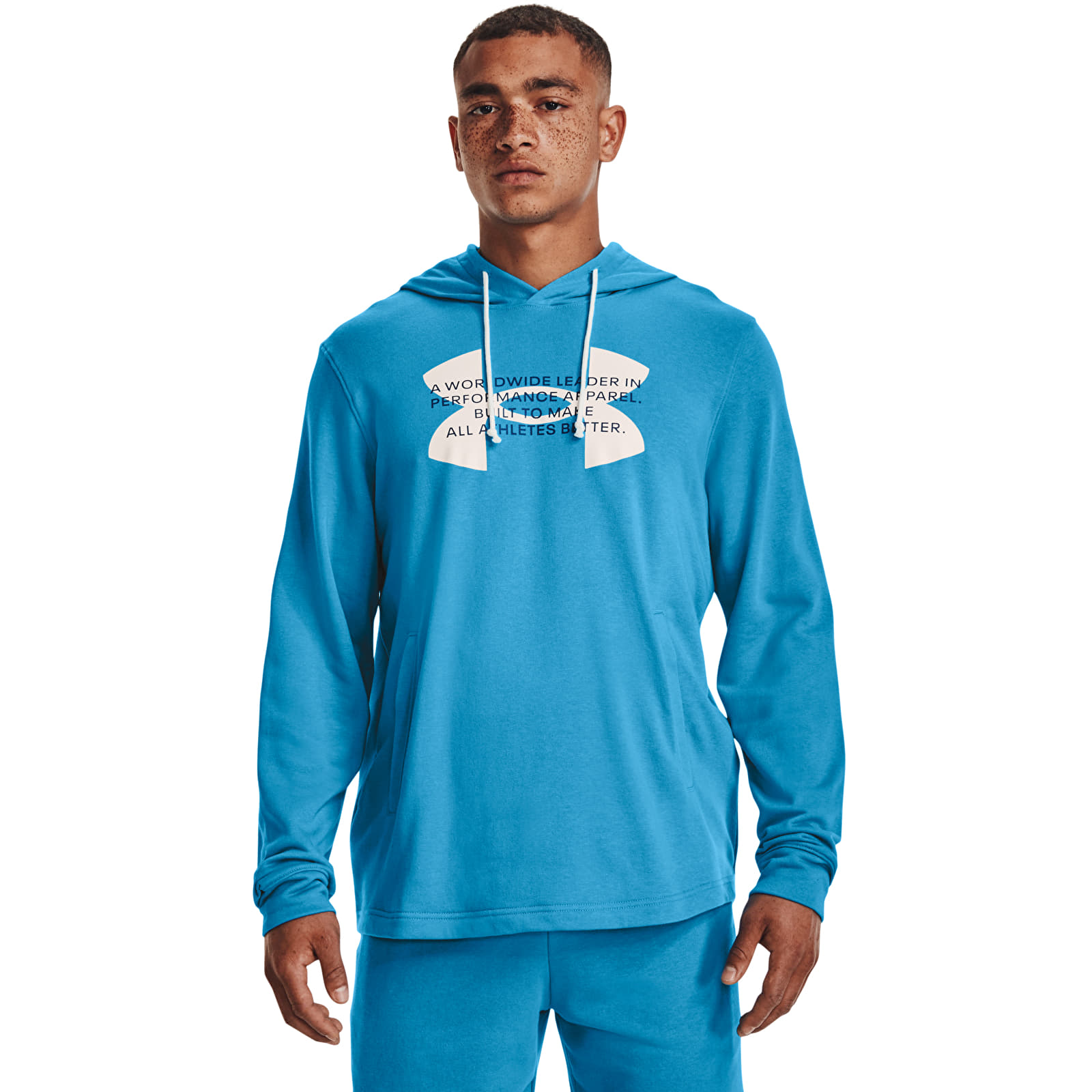 Felpe Under Armour Rival Terry Logo Hoodie Capri