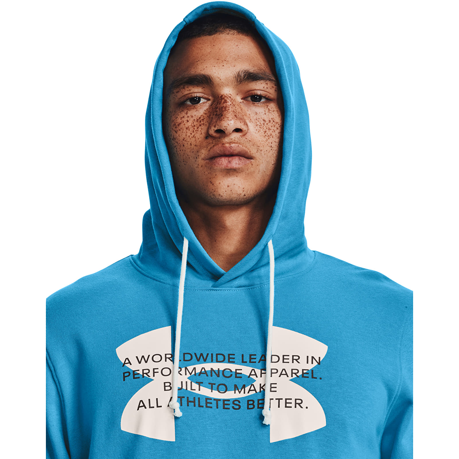 Felpe Under Armour Rival Terry Logo Hoodie Capri