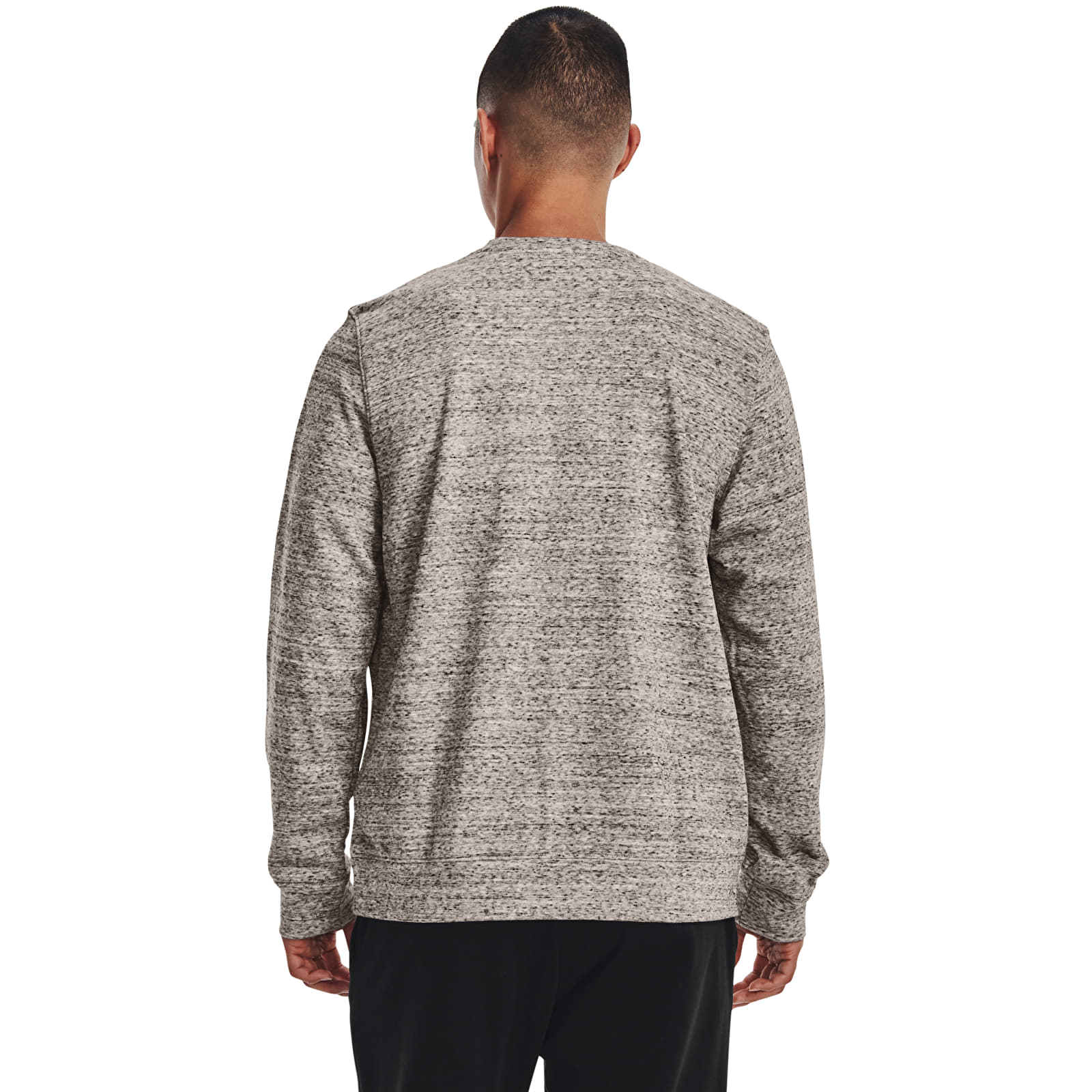 Hoodies and sweatshirts  Under Armour Rival Terry Logo Crew Onyx White