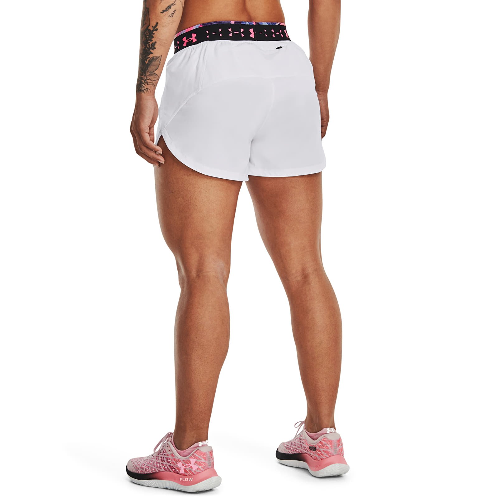 Kraťasy Under Armour Run Anywhere Hi Short White