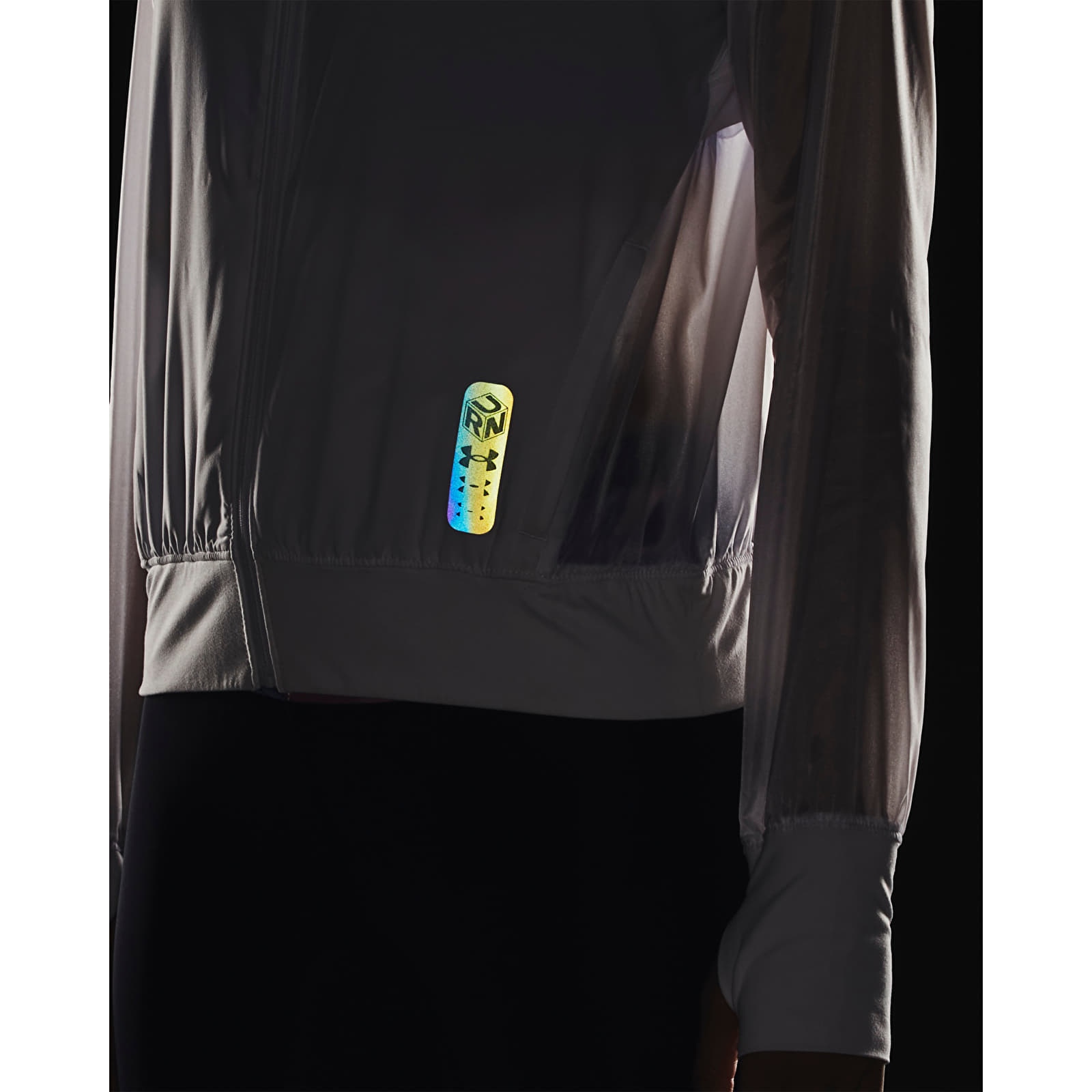Kurtki Under Armour Run Anywhere Storm Jacket White