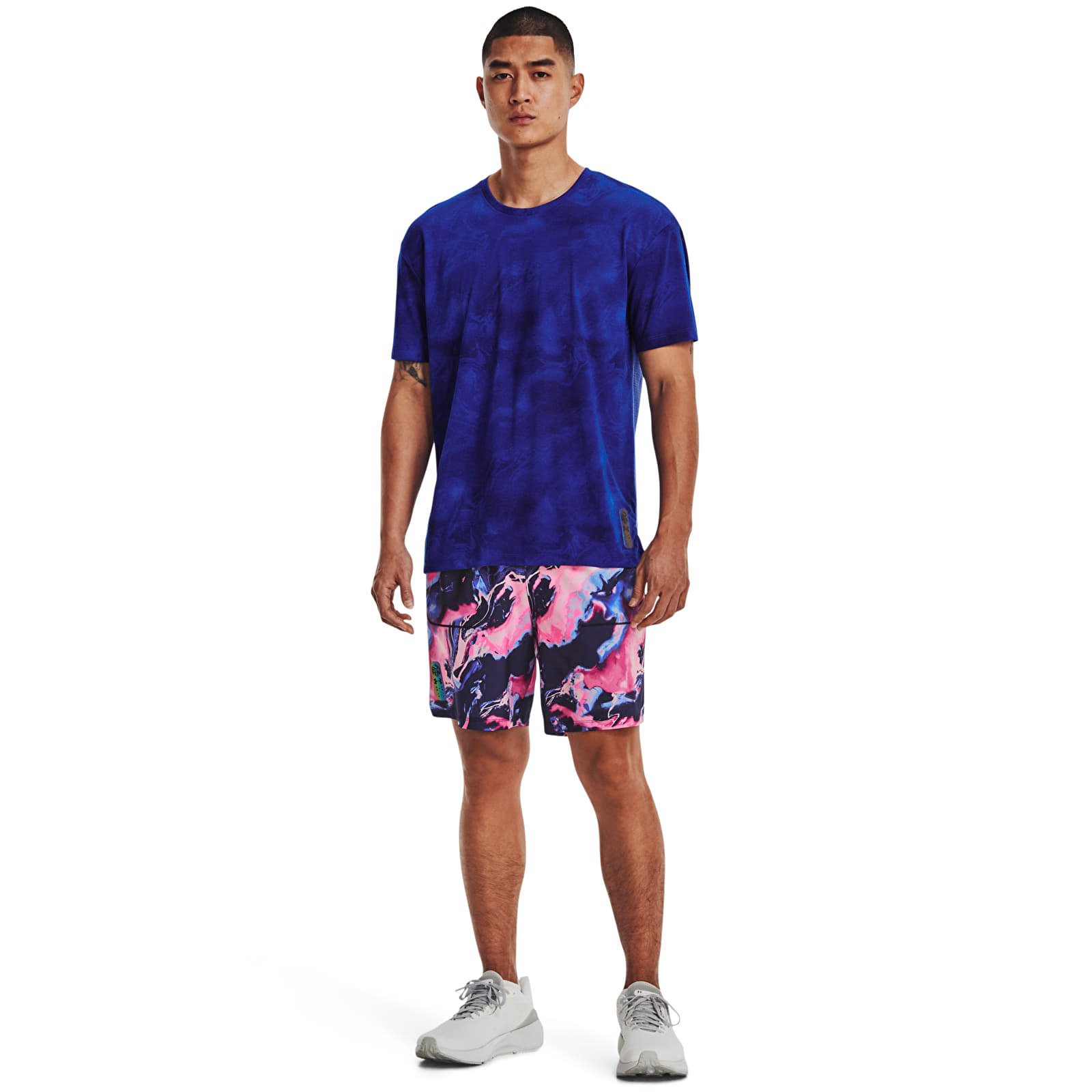 Tricouri  Under Armour Run Anywhere Streaker Ss Bauhaus Blue
