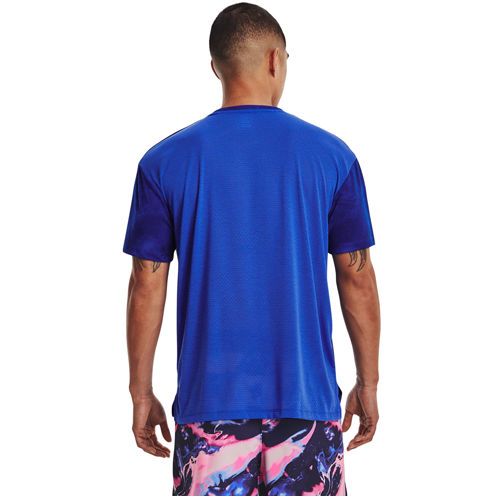 Tricouri  Under Armour Run Anywhere Streaker Ss Bauhaus Blue