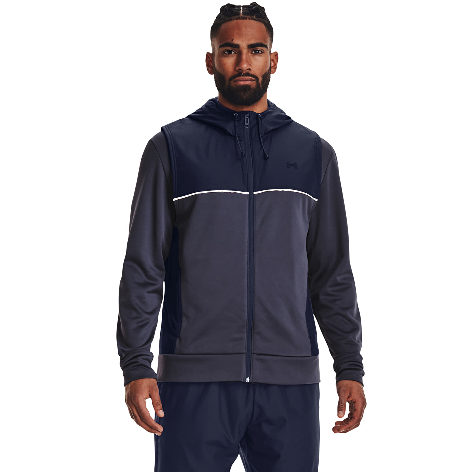 Under armour hooded vest deals