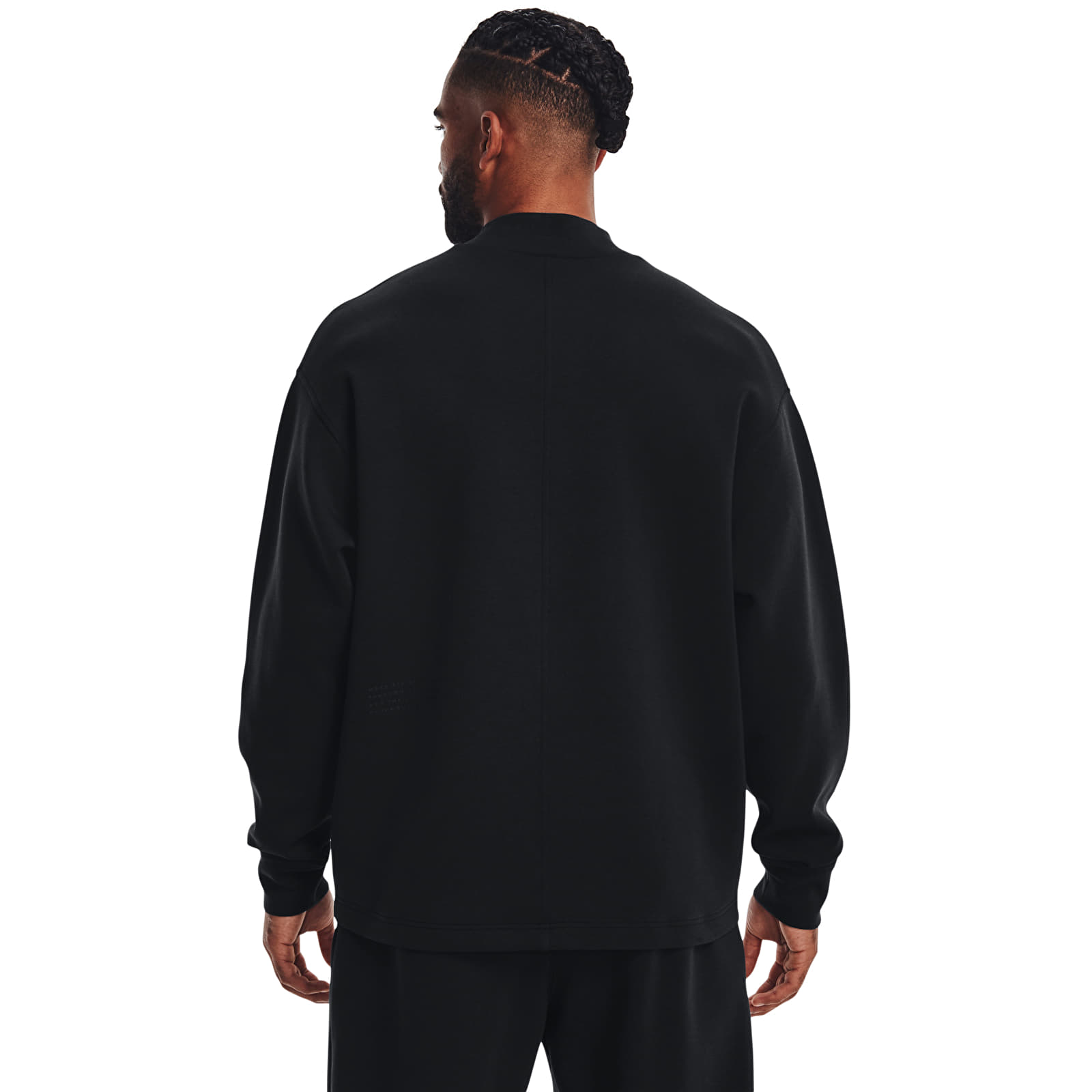 Dukserice Under Armour Summit Knit Mock Black