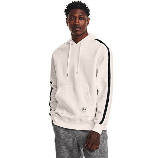 Sweatshirt Under Armour Essential Heritage Flc Hd Onyx White