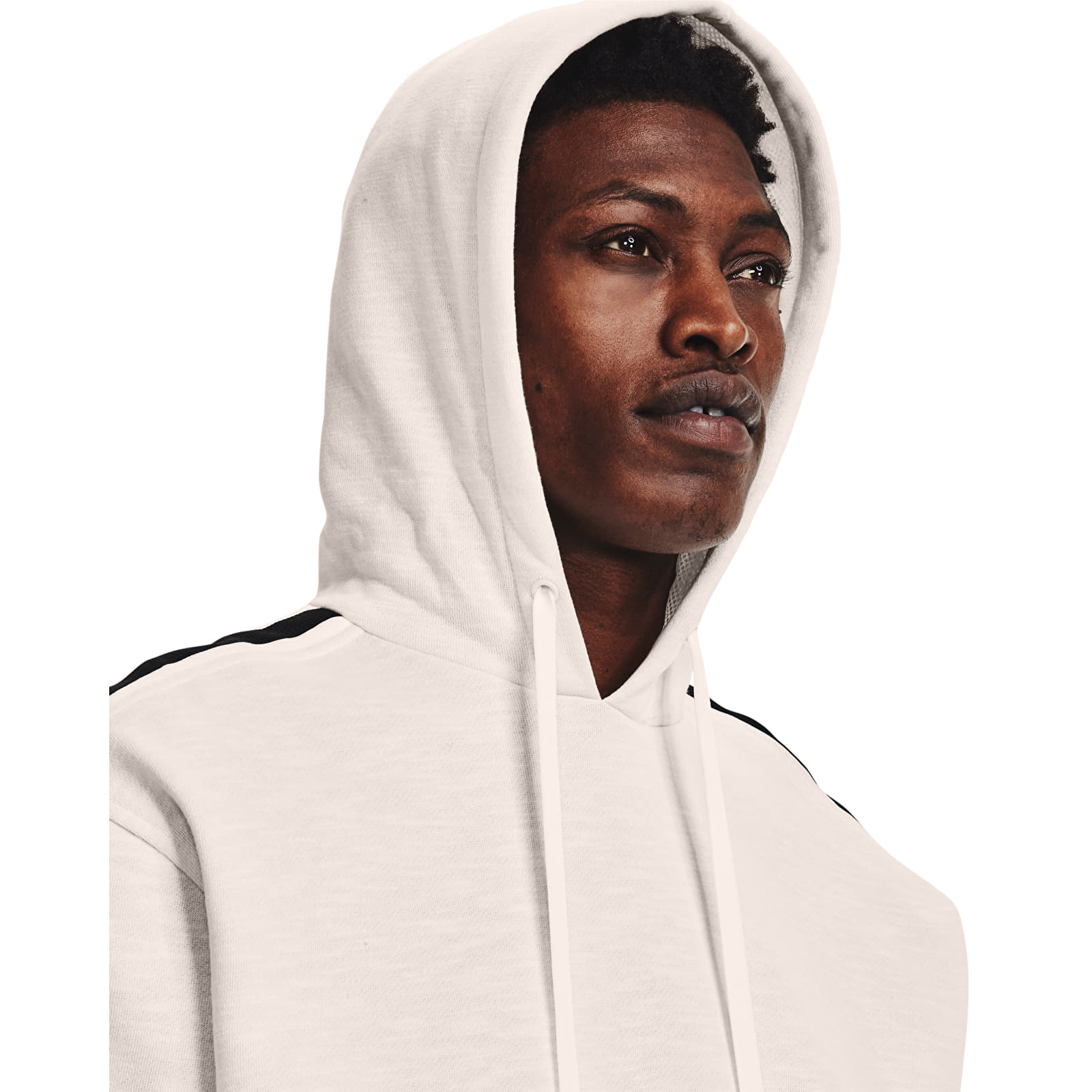 Hoodies and sweatshirts  Under Armour Essential Heritage Flc Hd Onyx White