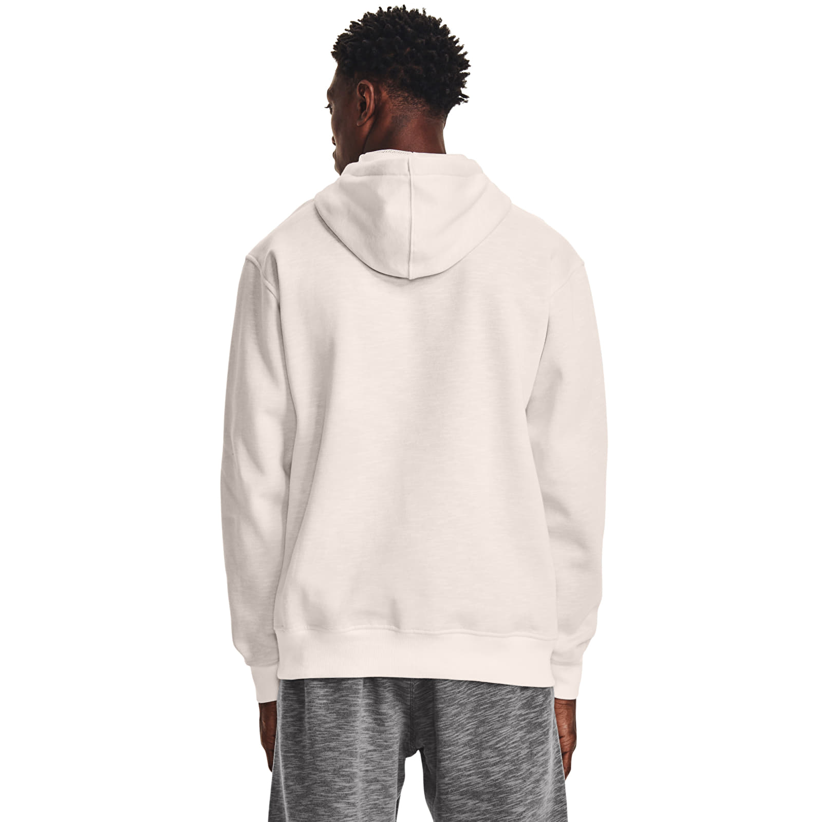 Hoodies and sweatshirts  Under Armour Essential Heritage Flc Hd Onyx White