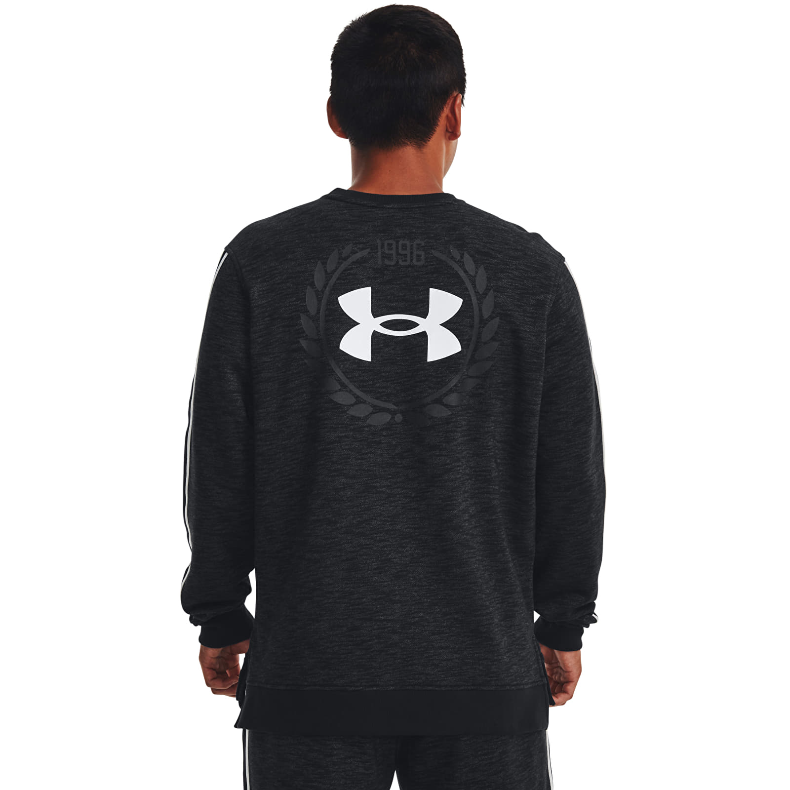 Felpe Under Armour Essential Heritge Flc Crw Black