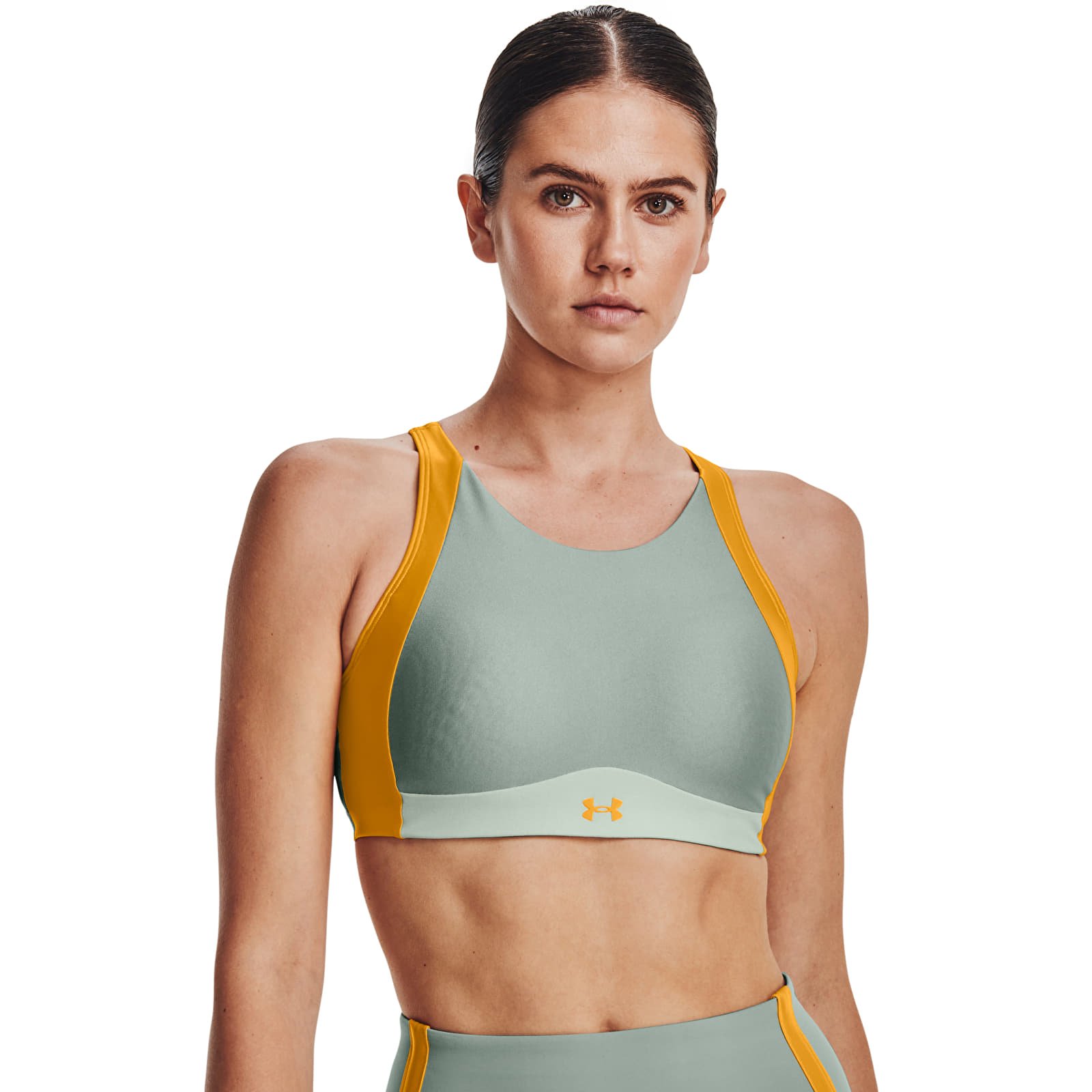 BH'er Under Armour Infinity Mid High Neck Shine Opal Green