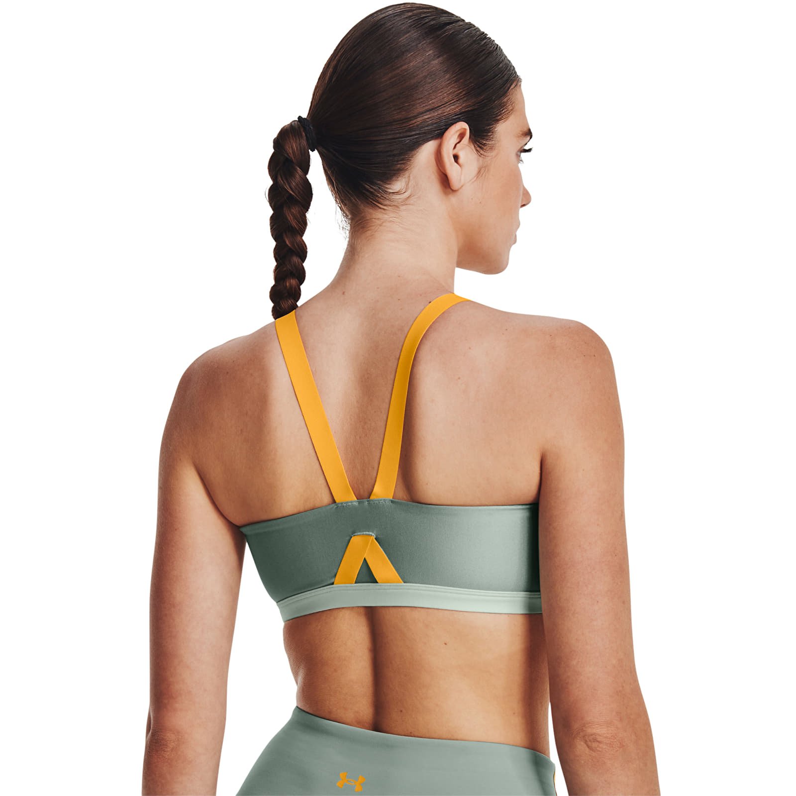 BH'er Under Armour Infinity Mid High Neck Shine Opal Green