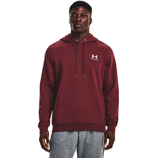 Hoodies and sweatshirts Under Armour Essential Fleece Hoodie Chestnut Red Queens