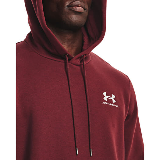 Sweatshirts Under Armour Essential Fleece Hoodie Chestnut Red Queens