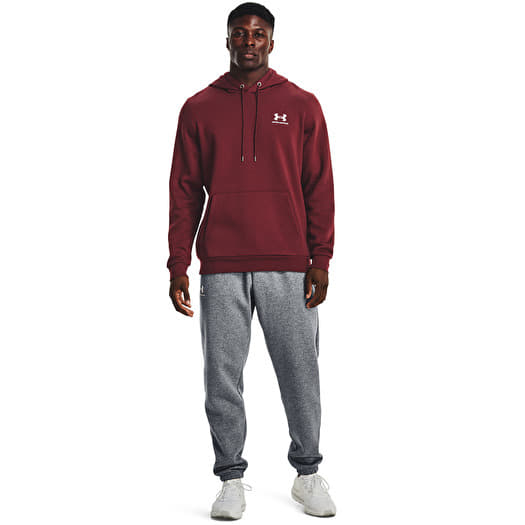 Burgundy under armour hoodie hot sale