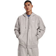 Under Armour Essential Fleece Fz Hood Ghost Gray Medium Heather