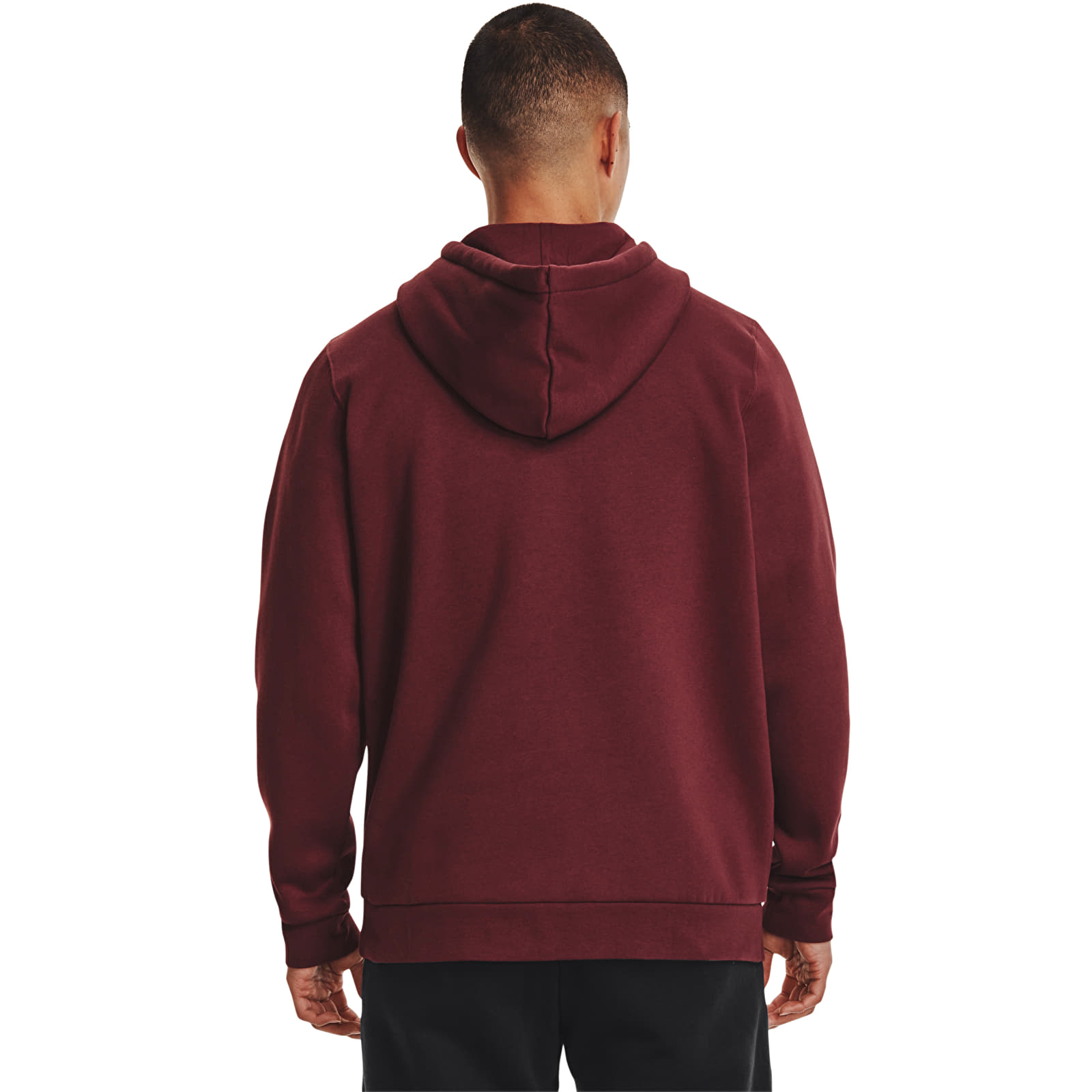 Sudaderas Under Armour Essential Fleece Fz Hood Chestnut Red