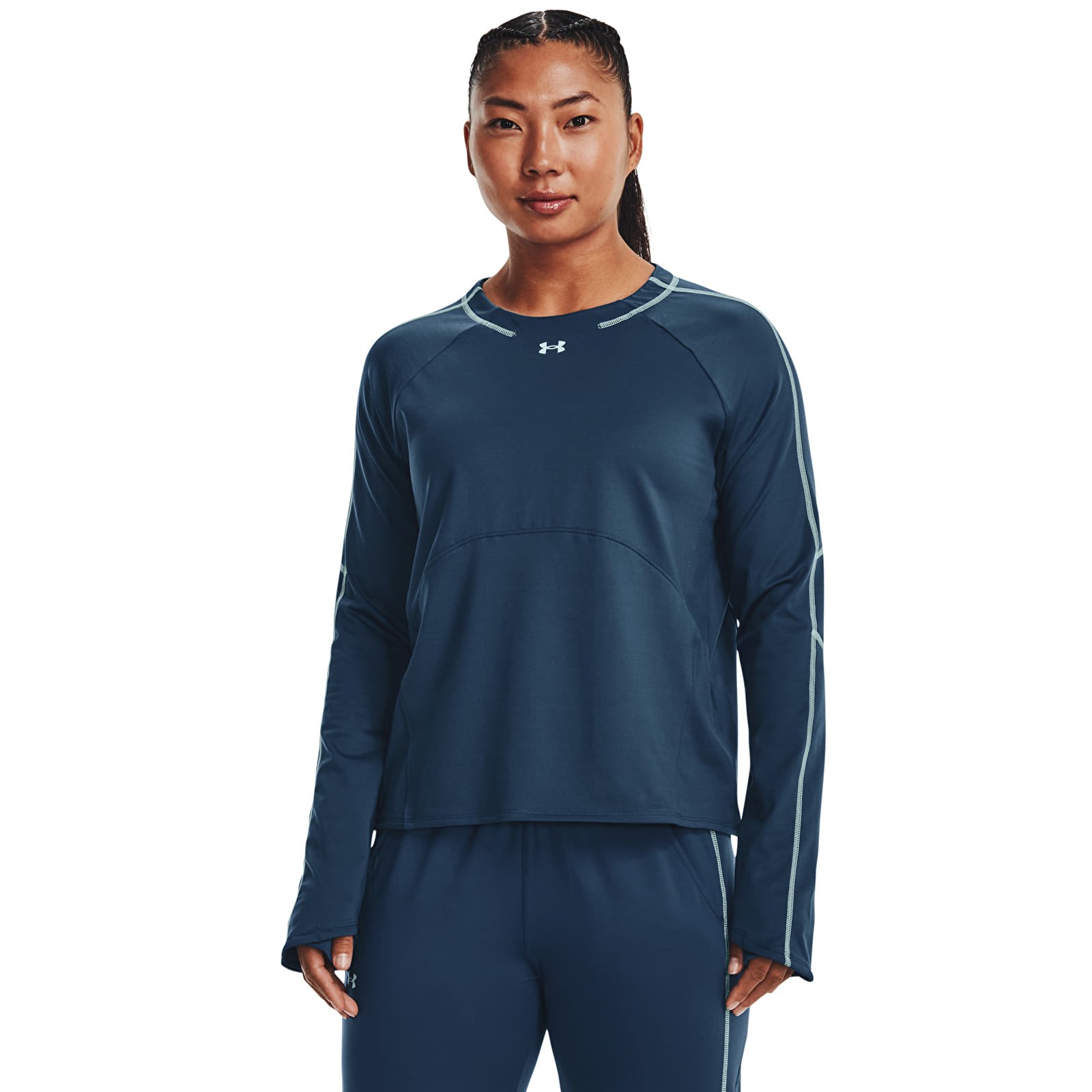 Kapuutsikud ja kampsunid Under Armour Train Cw Crew Petrol Blue