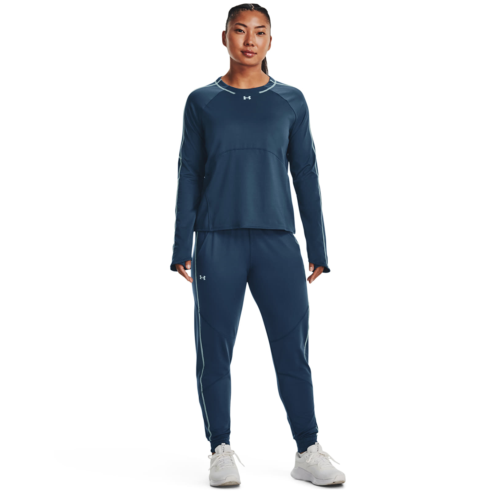 Kapuutsikud ja kampsunid Under Armour Train Cw Crew Petrol Blue