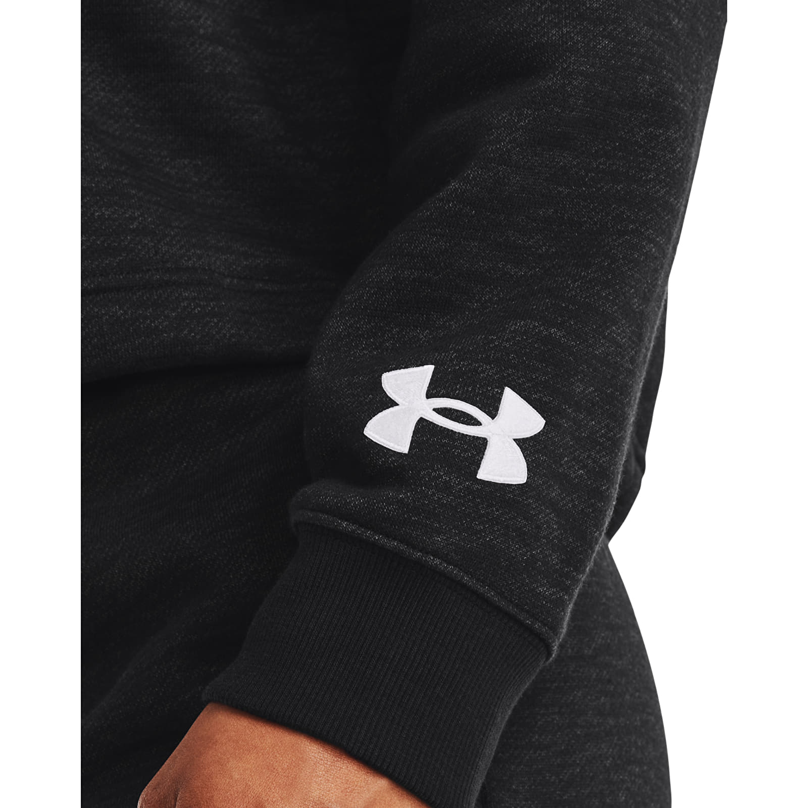 Толстовки та реглани Under Armour Essential Script Crew Black