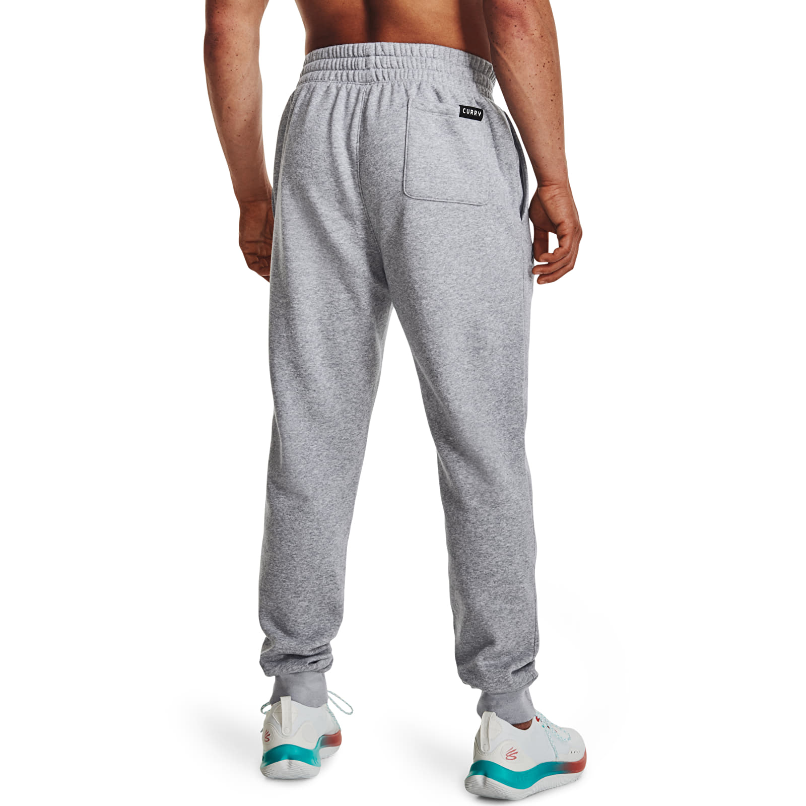 Sweatpants Under Armour Curry Fleece Sweatpants Mod Gray Full Heather